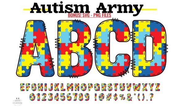 Autism Army: The Color Font Making a Creative Impact