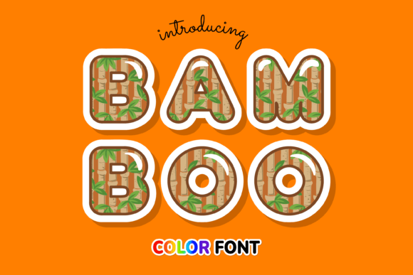 Bamboo: Elevating Modern Design with a Unique Color Font