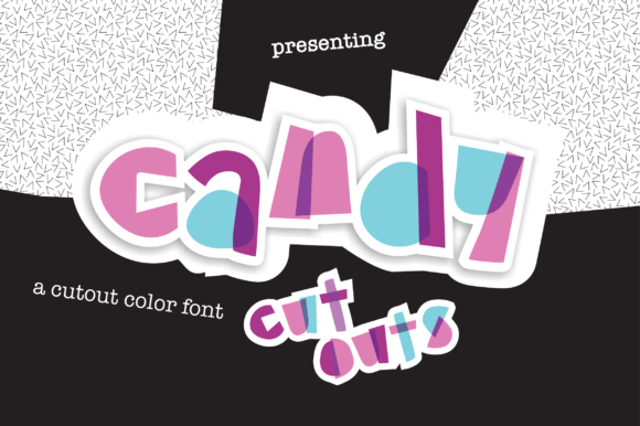 Candy Cutouts: Adding Playful Energy to Design Projects