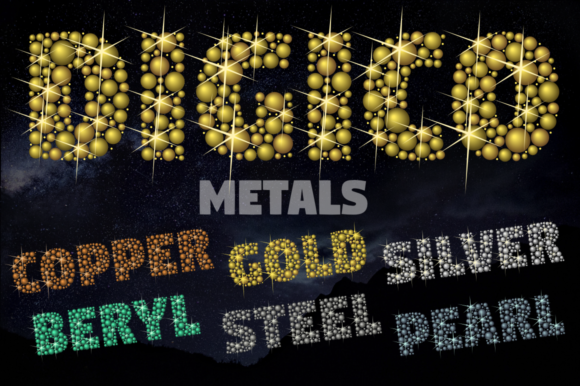 Digico Metals: Elevate Your Design with a Unique Color Font