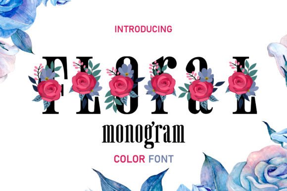 Floral Monogram: Elevating Your Design with Authentic Style
