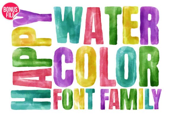 Happy Watercolor: Adding Artistic Flair to Your Designs