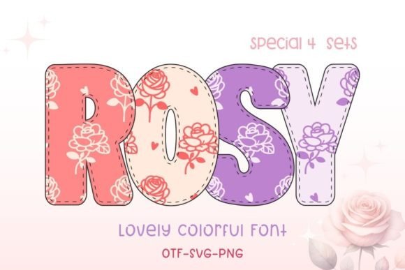 Rosy: Elevate Your Designs with This Charming Font