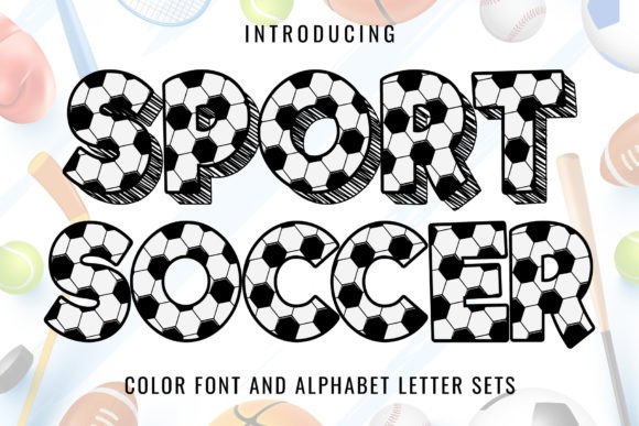 Sport Soccer Font: Dynamic Typography for Engaging Designs