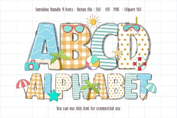 Summer Sunshine: A Radiant Typeface for Modern Design