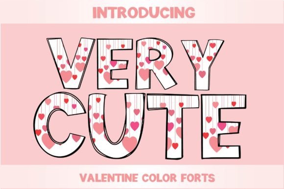 Very Cute: A Whimsical Typeface for Creative Design
